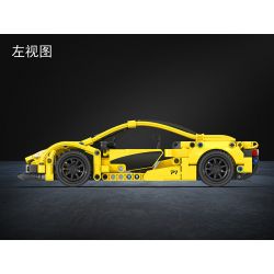 Winner 7094 WOMA C0905 0905 non  ĐỘ LẠI SIÊU XE THỂ THAO MCLAREN P1 1:18 tỷ lệ 1:18 bộ đồ chơi xếp lắp ráp ghép mô hình  TECHINQUE SPORTS CAR MCLAREN P1 Kỹ Thuật Công Nghệ Cao Mô Hình Phương Tiện 378 khối