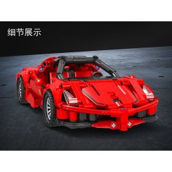 Winner 7095 WOMA C0902 0902 non  KÉO LÙI XE THỂ THAO FERRARI 1:18 tỷ lệ 1:18 bộ đồ chơi xếp lắp ráp ghép mô hình  TECHINQUE SPORTS CAR Kỹ Thuật Công Nghệ Cao Mô Hình Phương Tiện 388 khối