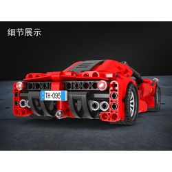 Winner 7095 WOMA C0902 0902 non  KÉO LÙI XE THỂ THAO FERRARI 1:18 tỷ lệ 1:18 bộ đồ chơi xếp lắp ráp ghép mô hình  TECHINQUE SPORTS CAR Kỹ Thuật Công Nghệ Cao Mô Hình Phương Tiện 388 khối