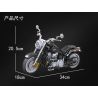Winner 7049 non  MÔ TÔ MỸ HARLEY 1 6 tỷ lệ 1:6 bộ đồ chơi xếp lắp ráp ghép mô hình  TECHINQUE AMERICAN CHOPPER Kỹ Thuật Công Nghệ Cao Mô Hình Phương Tiện 709 khối