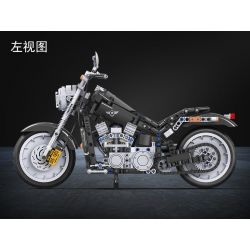 Winner 7049 non  MÔ TÔ MỸ HARLEY 1 6 tỷ lệ 1:6 bộ đồ chơi xếp lắp ráp ghép mô hình  TECHINQUE AMERICAN CHOPPER Kỹ Thuật Công Nghệ Cao Mô Hình Phương Tiện 709 khối