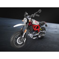 Winner 7053 non  LEO NÚI MÔ TÔ 1 6 tỷ lệ 1:6 bộ đồ chơi xếp lắp ráp ghép mô hình  TECHINQUE SCRAMBLER MOTORCYCLE Kỹ Thuật Công Nghệ Cao Mô Hình Phương Tiện 611 khối