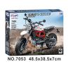 Winner 7053 non  LEO NÚI MÔ TÔ 1 6 tỷ lệ 1:6 bộ đồ chơi xếp lắp ráp ghép mô hình  TECHINQUE SCRAMBLER MOTORCYCLE Kỹ Thuật Công Nghệ Cao Mô Hình Phương Tiện 611 khối