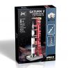 DK 7022 non  XE PHÓNG SATURN 5 bộ đồ chơi xếp lắp ráp ghép mô hình Mini Modular SATURN V CARRIER ROCKET Đường Phố Thu Nhỏ 425 khối