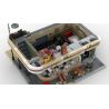 1995 20260 JIESTAR 89101 REBRICKABLE MOC-40173 40173 MOC40173 SUPER 18K K125 non  NHÀ HÀNG HOÀI CỔ bộ đồ chơi xếp lắp ráp ghép mô hình Creator DOWNTOWN DINER - APOCALYPSE VERSION Sáng Tạo 2438 khối