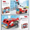 PanlosBrick 638003 Panlos Brick 638003 non  8 TỔ HỢP ROBOT CHỮA CHÁY bộ đồ chơi xếp lắp ráp ghép mô hình Fire Rescure FIRE RESCUE Cứu Hỏa 752 khối