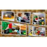 ZHEGAO QL0554 0554 non  NGÔI NHÀ GIẢI TRÍ HOANG DÃ bộ đồ chơi xếp lắp ráp ghép mô hình Minecraft Game Xây Dựng 610 khối