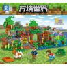 ZHEGAO QL0565 0565 non  VALANGRIA MANOR 16 KẾT HỢP bộ đồ chơi xếp lắp ráp ghép mô hình Minecraft Game Xây Dựng