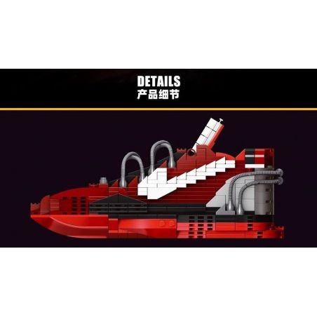 PRCK 69960 non  NIKE KOBE 8 YEAR OF THE SNAKE （PORT） 红 蛇 bộ đồ chơi xếp lắp ráp ghép mô hình Frozen NIKE KOBE VIII SYSTEM ELITE Nữ Hoàng Băng Giá 502 khối