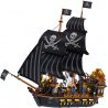 ZHEGAO QL1804 1804 982005 non  TÀU CƯỚP BIỂN ĐẠI BÀNG ĐEN bộ đồ chơi xếp lắp ráp ghép mô hình Pirates Of The Caribbean PIEARES KINGDOM Cướp Biển Vùng Caribe 1352 khối