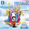 ZHEGAO QL1113 1113 non  CÔNG VIÊN TUYẾT 8 KẾT HỢP bộ đồ chơi xếp lắp ráp ghép mô hình Disney Princess WINDSOR CASTIC Công Chúa 359 khối