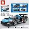 SEMBO 607319 SHENG YUAN SY 5102 non  MASERATI MC12. bộ đồ chơi xếp lắp ráp ghép mô hình Racers FAMOUS CAR WORLD MASERATI Đua Tốc Độ 333 khối