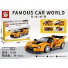 SEMBO 607320 SHENG YUAN SY 5103 non  MCLAREN SENA. bộ đồ chơi xếp lắp ráp ghép mô hình Racers FAMOUS CAR WORLD MCLAREN SENNA Đua Tốc Độ 341 khối
