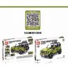 SEMBO 701943 SHENG YUAN SY 8605 non  HẬU VỆ LAND ROVER 1:14 tỷ lệ 1:14 bộ đồ chơi xếp lắp ráp ghép mô hình  TECHNIQUE Kỹ Thuật Công Nghệ Cao Mô Hình Phương Tiện 1286 khối