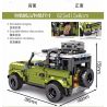 SEMBO 701943 SHENG YUAN SY 8605 non  HẬU VỆ LAND ROVER 1:14 tỷ lệ 1:14 bộ đồ chơi xếp lắp ráp ghép mô hình  TECHNIQUE Kỹ Thuật Công Nghệ Cao Mô Hình Phương Tiện 1286 khối