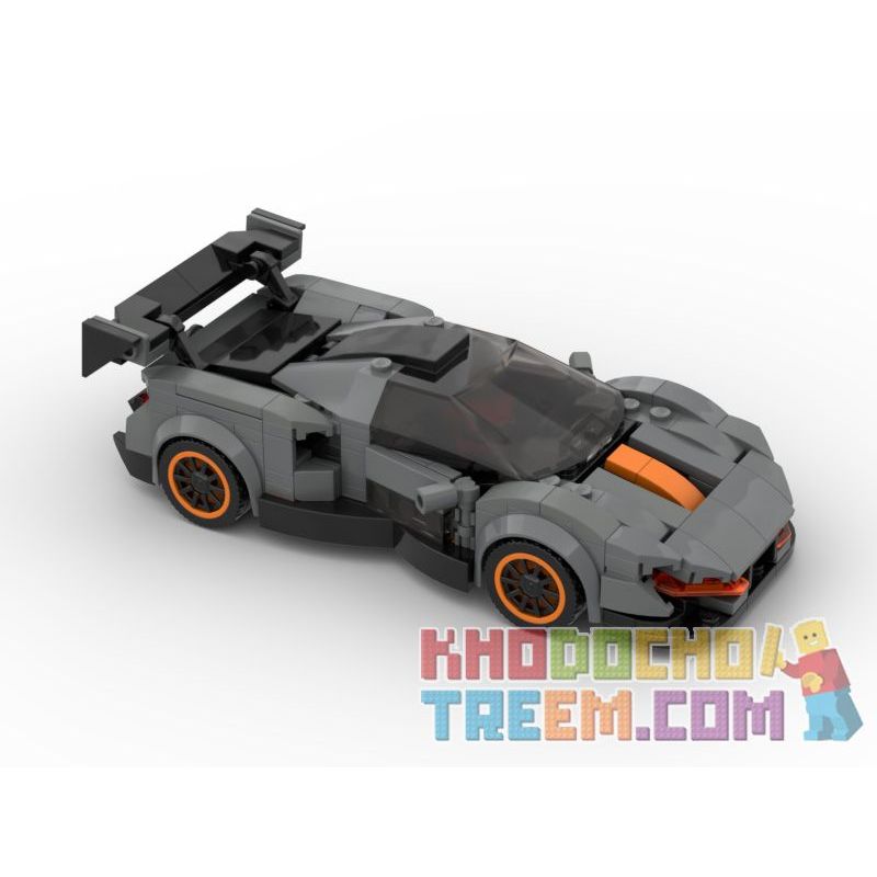 ACHKO 50021 REBRICKABLE MOC-40756 40756 MOC40756 RAEL ENTERTAINMENT 50009 non  MCLELENSENA. bộ đồ chơi xếp lắp ráp ghép mô hình Speed Champions Racing Cars MCLAREN SENNA V2 Đua Xe Công Thức 294 khối