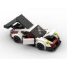 REBRICKABLE MOC-43399 43399 MOC43399 RAEL ENTERTAINMENT 50009 non  PORSCHE 911 RSR. bộ đồ chơi xếp lắp ráp ghép mô hình Speed Champions Racing Cars Đua Xe Công Thức 298 khối