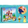 PRCK 67030 non  LÂU ĐÀI DI ĐỘNG BEVERLY bộ đồ chơi xếp lắp ráp ghép mô hình Disney Princess CASTLE Công Chúa 362 khối