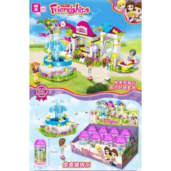 ZHEGAO QL1163 1163 non  CÔNG VIÊN GIẢI TRÍ 4 TỔ HỢP bộ đồ chơi xếp lắp ráp ghép mô hình  HIPS Các Bạn Gái 386 khối