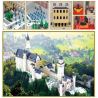 KAIYU K86201 86201 non  LÂU ĐÀI NEUSCHWANSTEIN BAVARIA ĐỨC bộ đồ chơi xếp lắp ráp ghép mô hình Creator NEUSCHWANSTEIN CASTLE BAVARIA Sáng Tạo 13500 khối