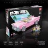 QuanGuan 100141 Quan Guan 100141 non  FORD MÀU HỒNG MUI TRẦN bộ đồ chơi xếp lắp ráp ghép mô hình Speed Champions Racing Cars RACING SUN UNER FORD FAIRLANE Đua Xe Công Thức 368 khối