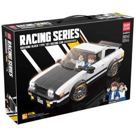 QuanGuan 100142 Quan Guan 100142 non  TOYOTA AE86. bộ đồ chơi xếp lắp ráp ghép mô hình Speed Champions Racing Cars Đua Xe Công Thức 322 khối