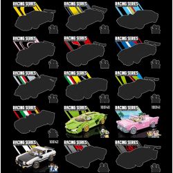 QuanGuan 100142 Quan Guan 100142 non  TOYOTA AE86. bộ đồ chơi xếp lắp ráp ghép mô hình Speed Champions Racing Cars Đua Xe Công Thức 322 khối