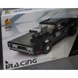 PanlosBrick 666009 Panlos Brick 666009 non  ĐẾ SẠC bộ đồ chơi xếp lắp ráp ghép mô hình Speed Champions Racing Cars DODGE CHARGER Đua Xe Công Thức 346 khối