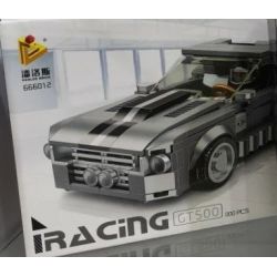 PanlosBrick 666012 Panlos Brick 666012 non  FORD MUSTANG GT500 bộ đồ chơi xếp lắp ráp ghép mô hình Speed Champions Racing Cars Đua Xe Công Thức 365 khối