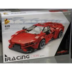 PanlosBrick 666011 Panlos Brick 666011 non  LEKI. bộ đồ chơi xếp lắp ráp ghép mô hình Speed Champions Racing Cars LYKAN Đua Xe Công Thức 314 khối