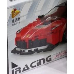 PanlosBrick 666015 Panlos Brick 666015 non  FERRARI LAFERRARI. bộ đồ chơi xếp lắp ráp ghép mô hình Speed Champions Racing Cars Đua Xe Công Thức 339 khối