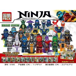 PRCK 61045 non  PHANTOM NINJA PEOPLE 12 MODEL bộ đồ chơi xếp lắp ráp ghép mô hình The  Ninjago Movie NINJA MASTERS OF SPINJITZU Ninja Lốc Xoáy