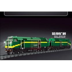 MouldKing 12001 12001CX Mould King 12001 12001CX non  ĐẦU MÁY DIESEL NJ2 bộ đồ chơi xếp lắp ráp ghép mô hình Trains NJ2 DIESEL LOCOMOTIVES Tàu Hỏa 3095 khối