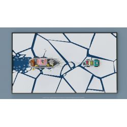 SHENG YUAN SY SY1517 1517 non  TRẬN CHIẾN BĂNG HÀ bộ đồ chơi xếp lắp ráp ghép mô hình Movie & Game GAME FOR PEACE Phim Và Trò Chơi 1055 khối