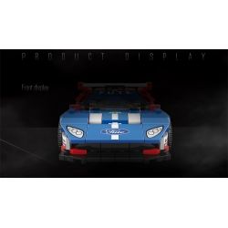 QuanGuan 100135 Quan Guan 100135 non  FORD GT. bộ đồ chơi xếp lắp ráp ghép mô hình Speed Champions Racing Cars Đua Xe Công Thức 348 khối