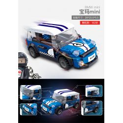 COGO 13425 13427 13428 13430 13431 13432 non  6 KÉO LÙI Ô TÔ bộ đồ chơi xếp lắp ráp ghép mô hình Racers SPEED CROSSING Đua Tốc Độ 195 khối