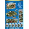 SEMBO 105751 non  XE TĂNG CHIẾN ĐẤU CHỦ LỰC KIỂU 99A bộ đồ chơi xếp lắp ráp ghép mô hình Iron Blood Heavy Equipment Đặc Nhiệm Máu Và Sắt 1144 khối