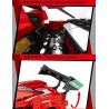 ACHKO 50009 KUYU MOXING 5006 REBRICKABLE MOC-39233 39233 MOC39233 non  FERRARI 488 GT3. bộ đồ chơi xếp lắp ráp ghép mô hình Speed Champions Racing Cars Đua Xe Công Thức 290 khối