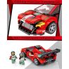 ACHKO 50009 KUYU MOXING 5006 REBRICKABLE MOC-39233 39233 MOC39233 non  FERRARI 488 GT3. bộ đồ chơi xếp lắp ráp ghép mô hình Speed Champions Racing Cars Đua Xe Công Thức 290 khối
