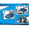 KUYU MOXING 5010 QuanGuan 100133 Quan Guan 100133 non  BUGATTI CHIRON. bộ đồ chơi xếp lắp ráp ghép mô hình Speed Champions Racing Cars Đua Xe Công Thức 278 khối