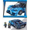 KUYU MOXING 5010 QuanGuan 100133 Quan Guan 100133 non  BUGATTI CHIRON. bộ đồ chơi xếp lắp ráp ghép mô hình Speed Champions Racing Cars Đua Xe Công Thức 278 khối
