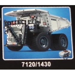 Winner 7120 non  XE TẢI KHAI THÁC tỷ lệ 1:40 bộ đồ chơi xếp lắp ráp ghép mô hình  MINING TRUCK Kỹ Thuật Công Nghệ Cao Mô Hình Phương Tiện 1383 khối