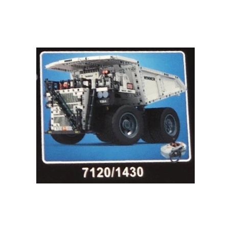 Winner 7120 non  XE TẢI KHAI THÁC tỷ lệ 1:40 bộ đồ chơi xếp lắp ráp ghép mô hình  MINING TRUCK Kỹ Thuật Công Nghệ Cao Mô Hình Phương Tiện 1383 khối