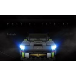 QuanGuan 100138 Quan Guan 100138 non  DODGE ACR. bộ đồ chơi xếp lắp ráp ghép mô hình Speed Champions Racing Cars Đua Xe Công Thức 330 khối