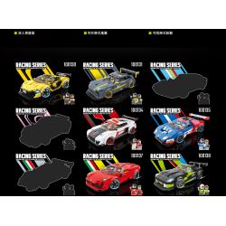 QuanGuan 100138 Quan Guan 100138 non  DODGE ACR. bộ đồ chơi xếp lắp ráp ghép mô hình Speed Champions Racing Cars Đua Xe Công Thức 330 khối