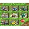 PRCK 63055 non  8 PHIÊN BẢN MINECRAFT FUN CAR bộ đồ chơi xếp lắp ráp ghép mô hình MY WORLD Game Xây Dựng