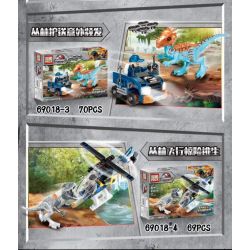 PRCK 69018 non  DINOSAUR ADVENTURE WORLD 4 LOẠI bộ đồ chơi xếp lắp ráp ghép mô hình Frozen DINOSAUR WORLD III Nữ Hoàng Băng Giá 273 khối