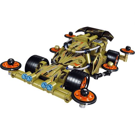 ZHEGAO QL0437 0437 non  CÔNG SUẤT LỚN KENT DẪN ĐỘNG BỐN BÁNH bộ đồ chơi xếp lắp ráp ghép mô hình  Kỹ Thuật Công Nghệ Cao Mô Hình Phương Tiện 406 khối