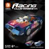FORANGE FC1604 1604 non  FORD MUSTANG. bộ đồ chơi xếp lắp ráp ghép mô hình Racers RACING CLUB FORD MUSTANG Đua Tốc Độ 307 khối