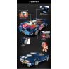 FORANGE FC1604 1604 non  FORD MUSTANG. bộ đồ chơi xếp lắp ráp ghép mô hình Racers RACING CLUB FORD MUSTANG Đua Tốc Độ 307 khối